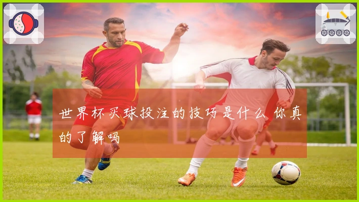世界杯买球投注的技巧是什么 你真的了解吗