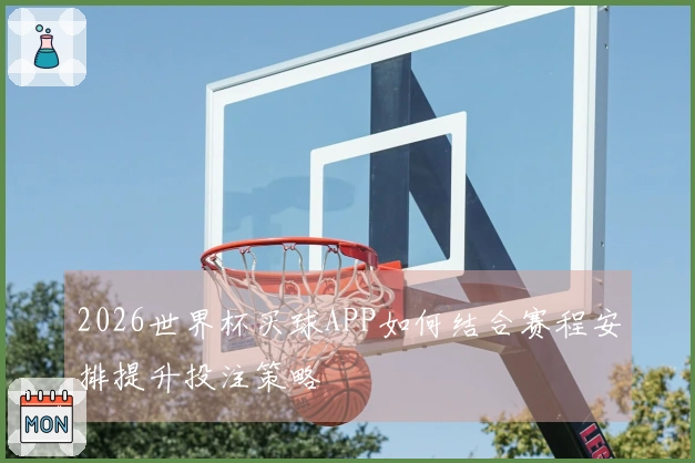 2026世界杯买球APP如何结合赛程安排提升投注策略