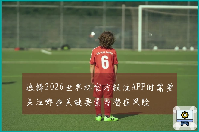 选择2026世界杯官方投注APP时需要关注哪些关键要素与潜在风险