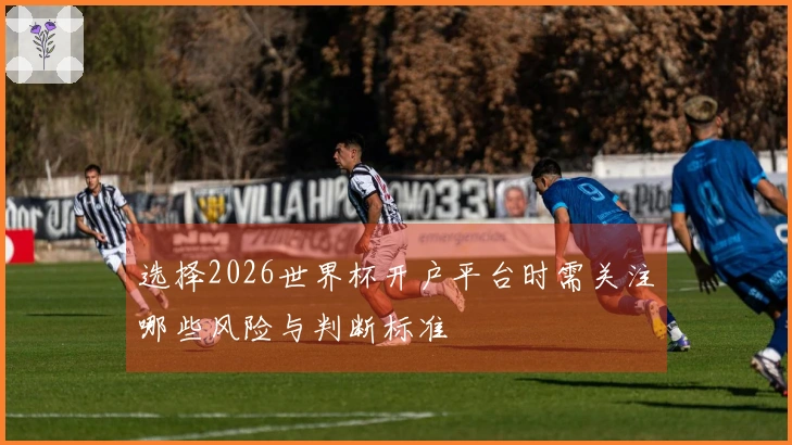 选择2026世界杯开户平台时需关注哪些风险与判断标准