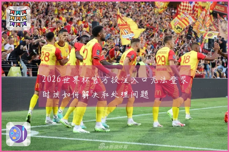 2026世界杯官方投注入口无法登录时该如何解决和处理问题
